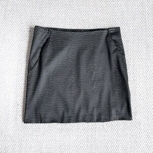 Gap Brown Mini Skirt Zebra Stripe Animal Print Y2k